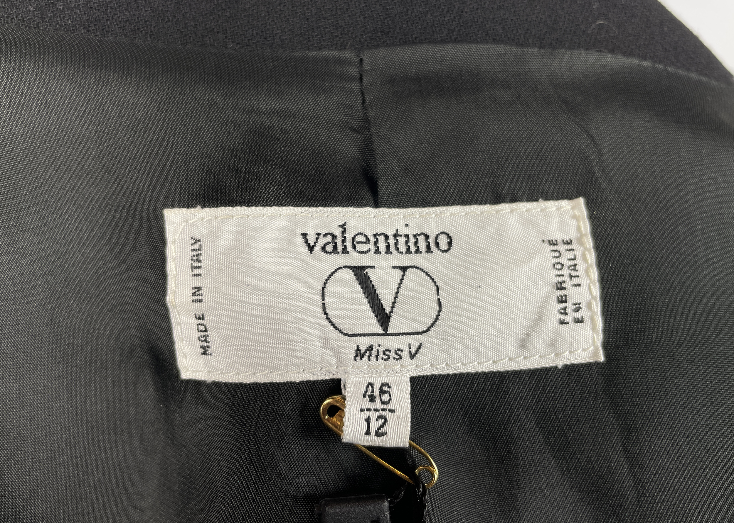 Valentino vintage wool blazer-5