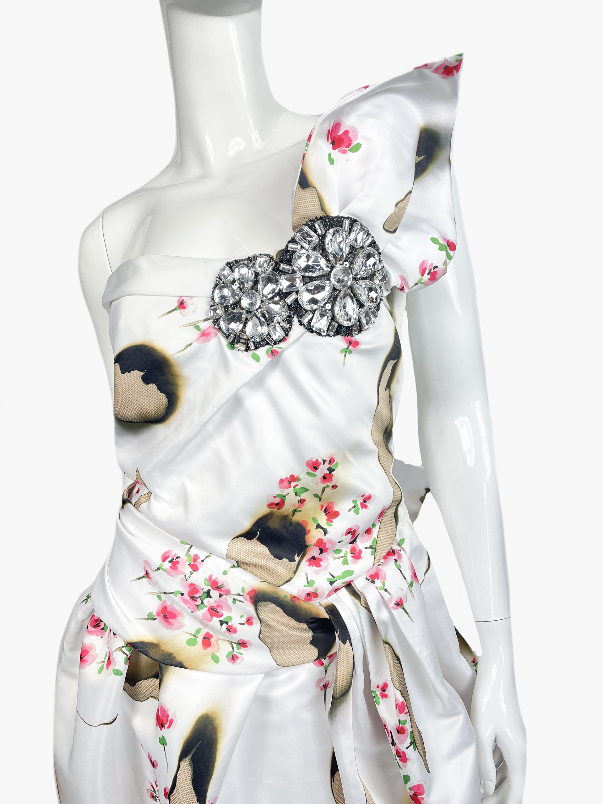 Moschino Couture floral print dress-2