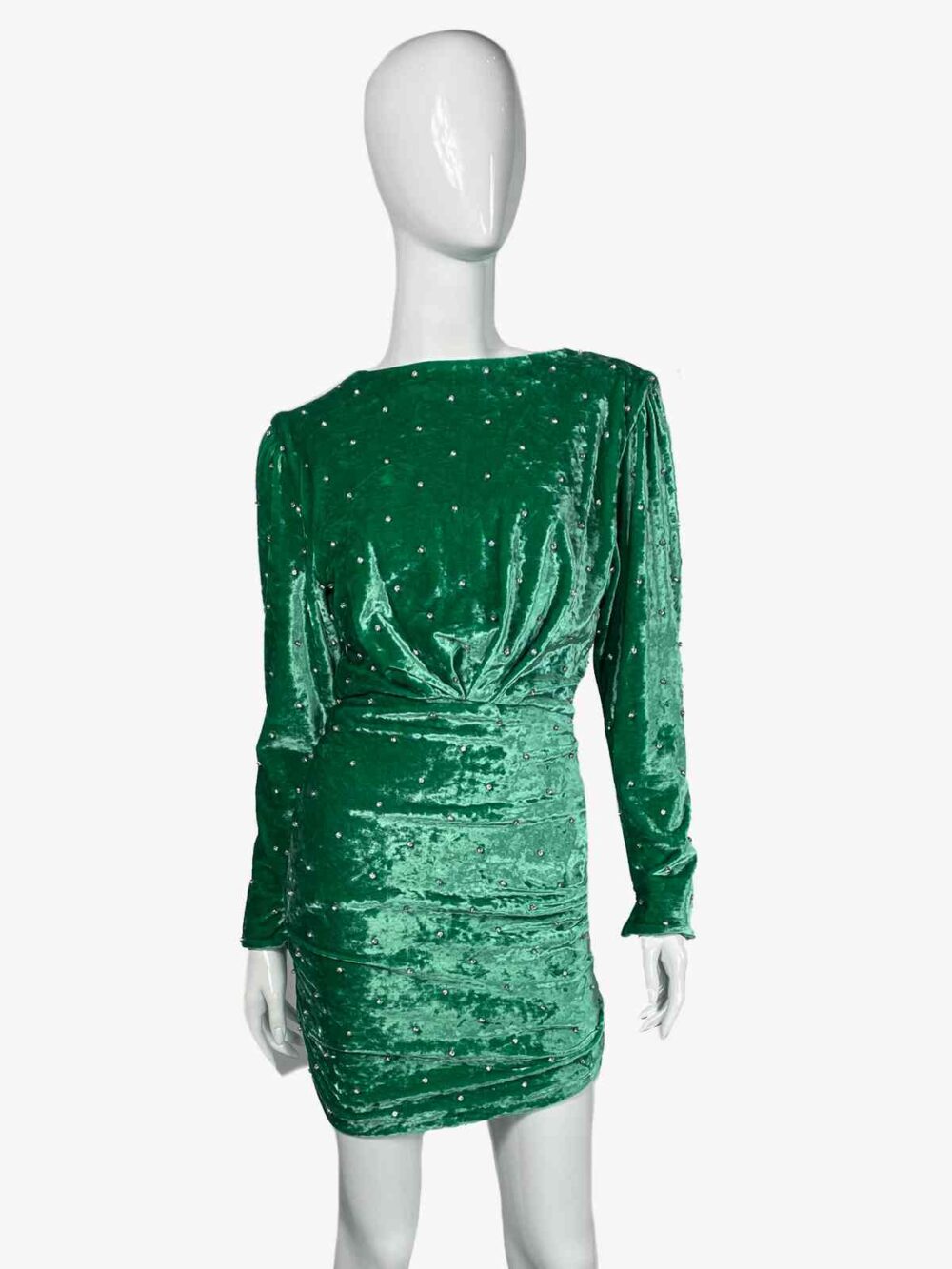 Attico velvet party dress