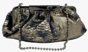 Zufi Alexander leather python bag