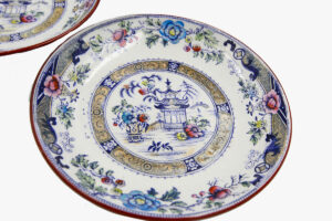 Porcelain Creil Et Montereau plates