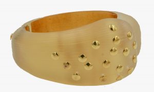 Alexis Bittar hinged cuff bracelet, 2000S