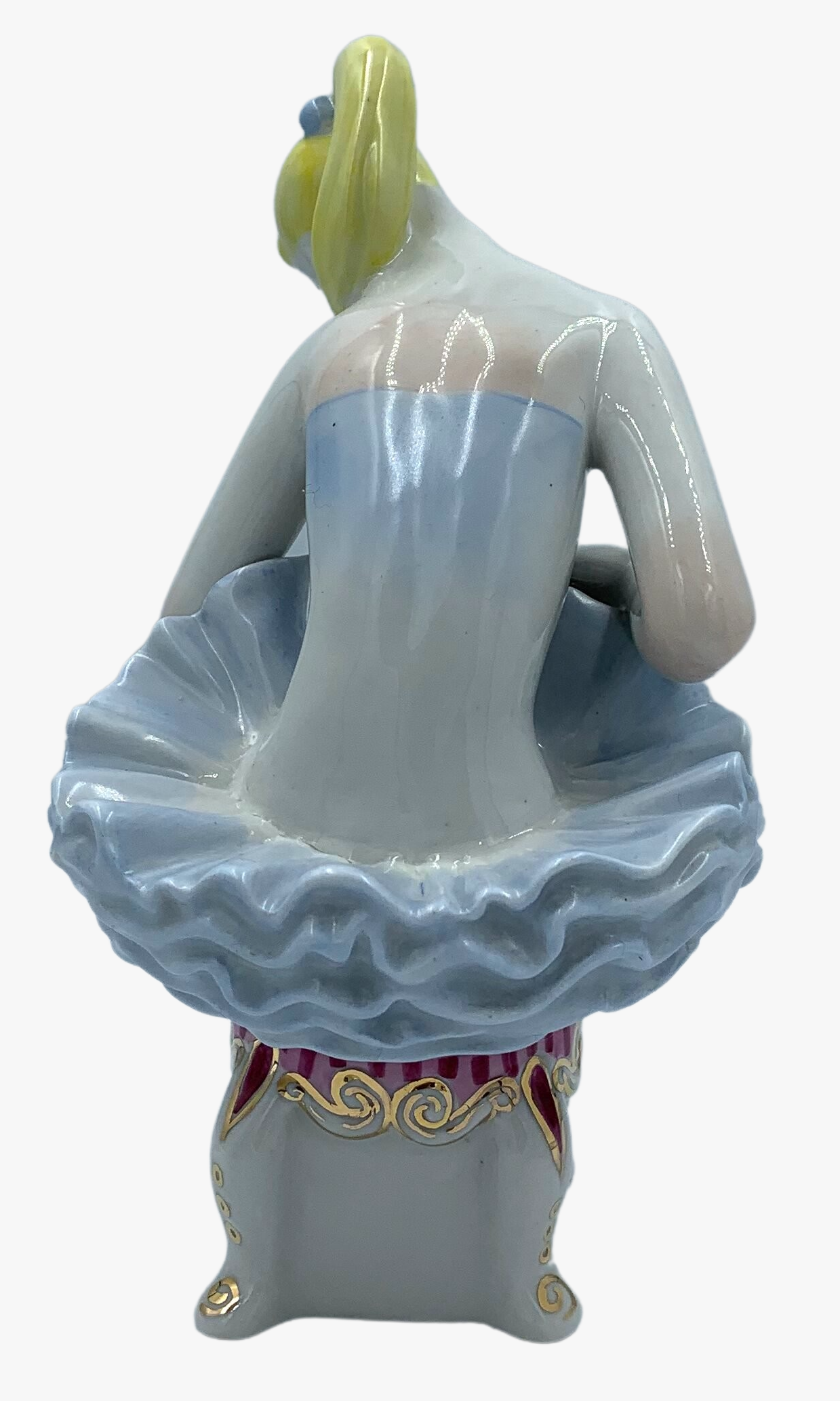 Porcelain figurine “Ballerina Lenochka”,1980S-3