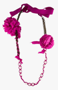 Lanvin Flower And Pearl Chain Necklace, 2010