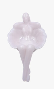 Mosser Glass Nude Woman Soap Dish