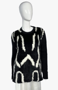 Roberto Cavalli fur sweater