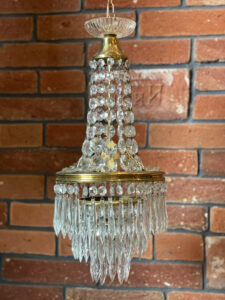 Vintage Crystal Chandelier