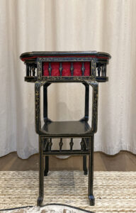 Asian style antique two-tier table