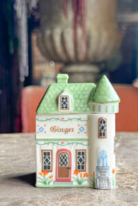 Lenox Porcelain “Spice Village House” Ginger Jar