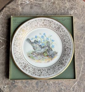 Lenox Limited Edition “Mockingbirds” by Boehm Birds Plate, 1978