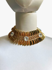 Yves Saint Laurent runway vintage necklace