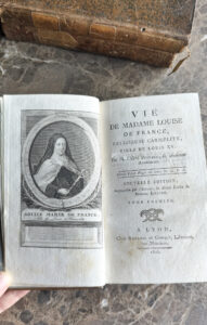 Vie De Madame Louise De France, Fille De Louise XV, 3 tomes, 1805