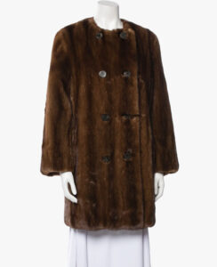 Givenchy mink fur coat