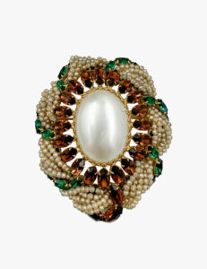 Vintage Vendome baroque brooch