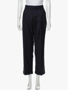 Calvin Klein wool wide leg pants