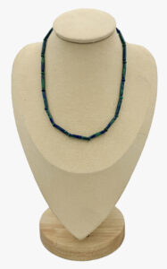 Necklace of azurite and malachite