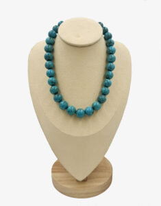 Vintage stabilized turquoise necklace