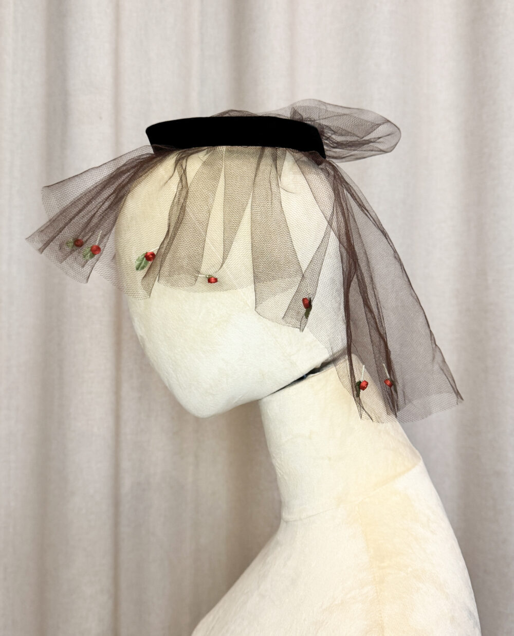 Vintage tulle hat