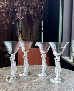 Bayel vintage four glasses
