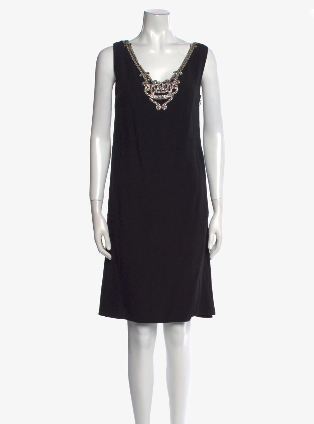 Prada dress with crystal embellishments