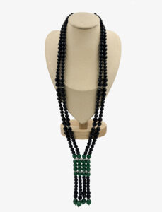 Vintage Kenneth Jay Lane art deco necklace