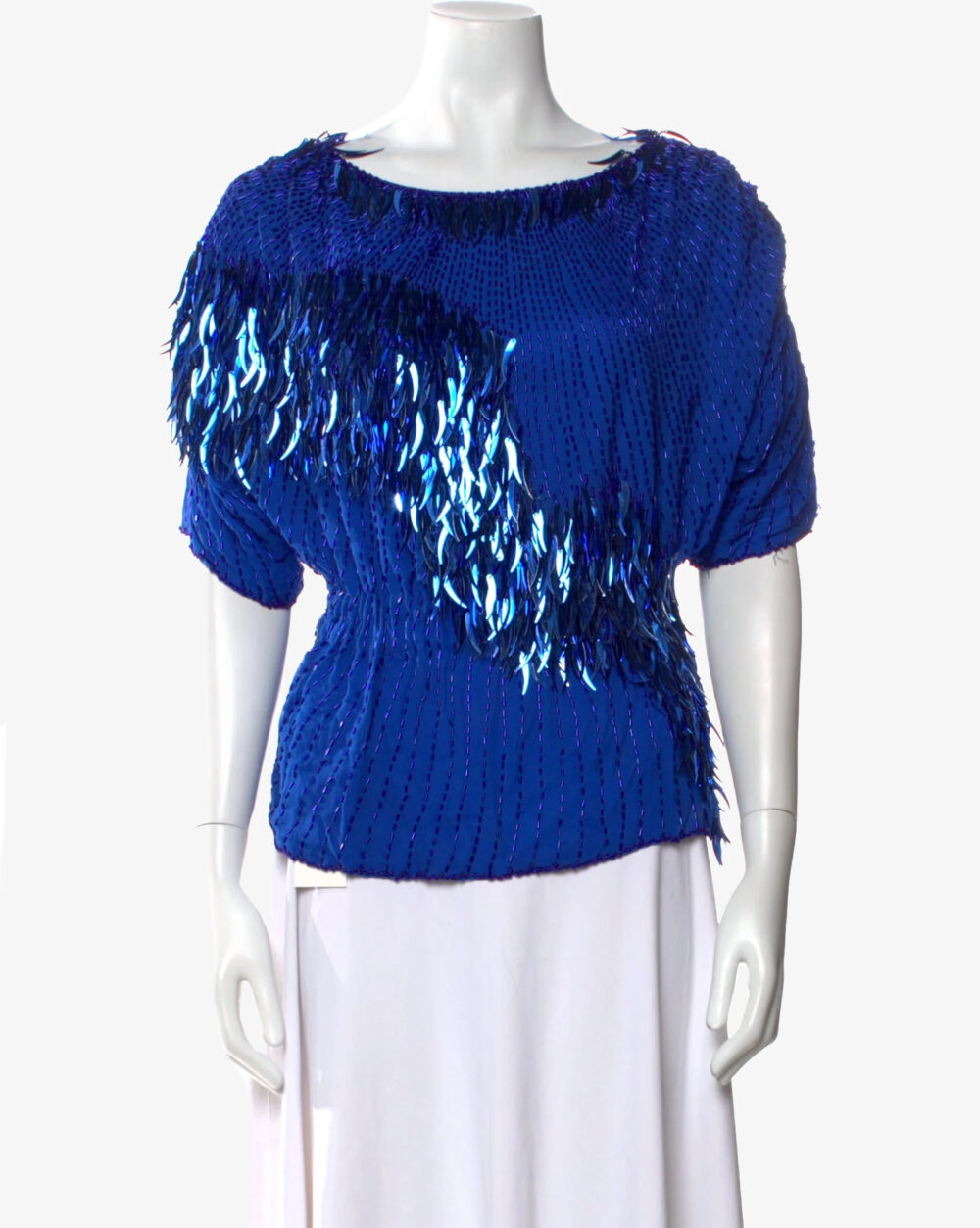 Oleg Cassini vintage silk top