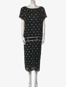 Judith Ann Creations beaded evening dress