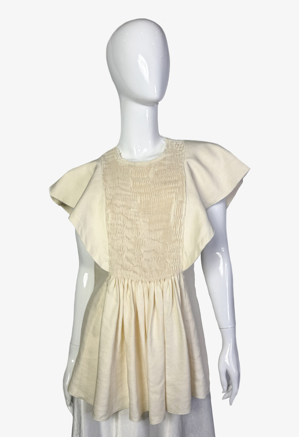 Chloe flutter sleeve top