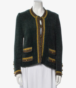 Adolfo at Saks Fifth Avenue knitted blazer