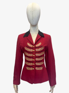 Vintage Karen Kane military style blazer