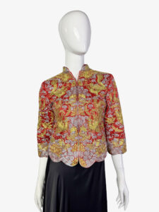 Vintage Chinese traditional wedding blazer