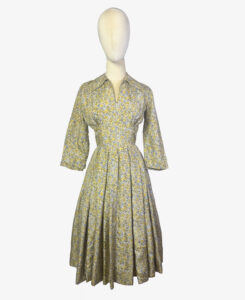 Rare Christian Dior couture vintage dress, 1950's
