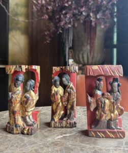 Qing Dynasty Carved Figures