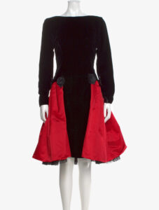Christian Dior vintage evening dress