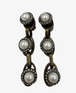 Lanvin clip-on earrings