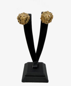 Miriam Haskel vintage clip-on earrings, 1940's