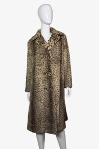 Vintage lippi cat fur coat