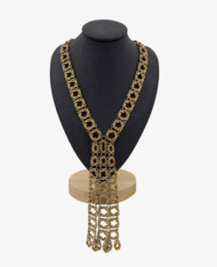 Vintage Monet textured necklace, 1960's