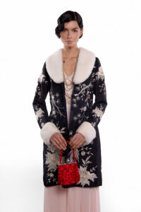 Blood&Honey x Manhattan’s babe Collection vintage coat with mink collar